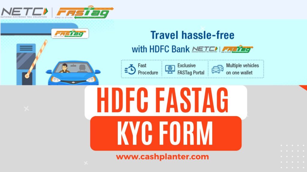 HDFC FasTag KYC form