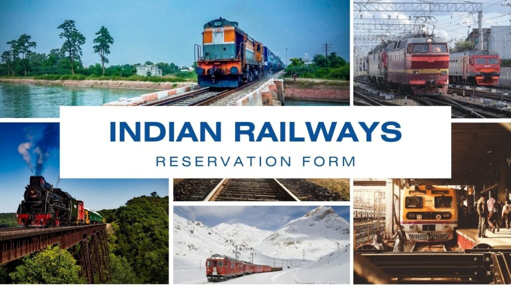 Railway Reservation Form